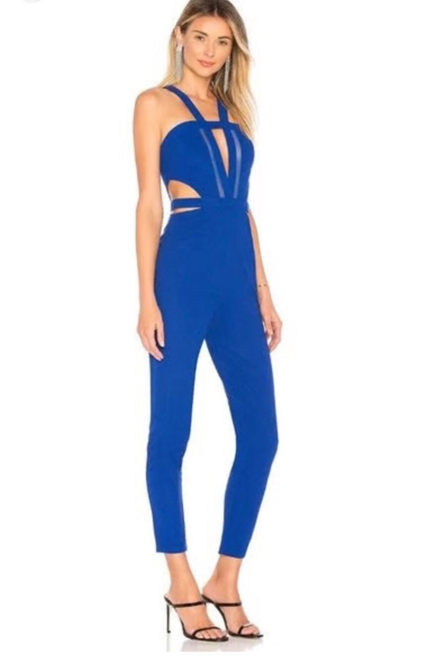 Revolve By The Way Andrea Cut Out Jumpsuit NEW Size Small